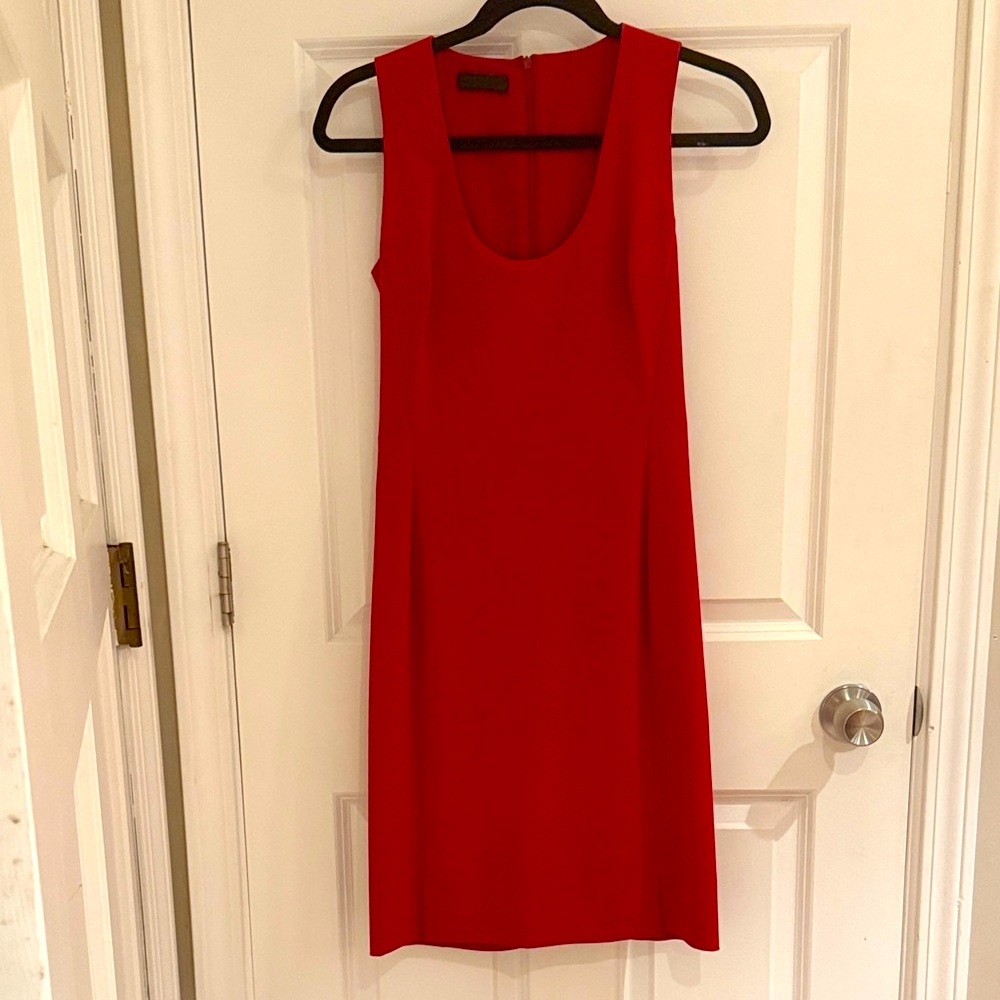 Prada Red Mini Bodycon Y2K Dress Size 2